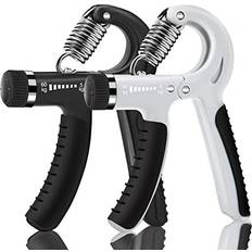 hand grips strengthener exercises finger strength and wrist strength. The grip strength can be adjusted from 5kg-60kg. Two grippers are included in