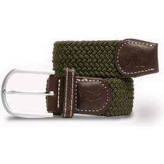 Green - Unisex Belts Swole Panda Recycled Woven Belt