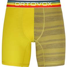 Giallo Intimo maschile Ortovox 185 Rock'N'Wool Boxer Merino base layer XL, yellow