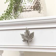 Melody Maison Maple Leaf Drawer Knob Silver