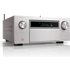 RCA (Phono) - Remote Control Amplifiers & Receivers Denon AVC-A1H 15.4 Ch 8K AV Amplifier Silver