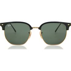 Ray-Ban New Clubmaster Asian Fit Sunglasses - Black/Gold