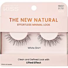 False Eyelashes Kiss The New Natural False Eyelashes, White Shirt