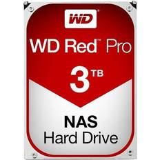 Western Digital WD Red Pro 3TB NAS Hard Disk Drive 7200 RPM Class SATA 6Gb/s 64MB Cache 3.5 Inch WD3001FFSX