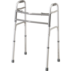 Health Medline Bariatric Extra Wide Folding Walker Supports up to 500 lbs