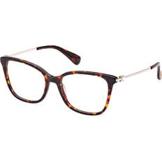 Glasögon & Läsglasögon Max Mara MM5079 054 Sköldpaddemönstradeshell Endast Båge Kvinna
