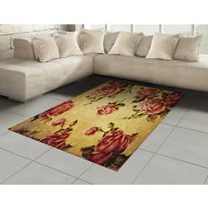Fleur De Lis Living Funderburk Flatweave Cream/Pink/Green Rug
