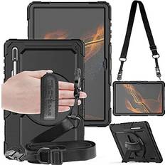 TechGear UTILITY Case fits Samsung Galaxy Tab S8 Ultra 14.6" Rugged Case