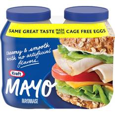 Ketchup & Mustard Kraft Kraft Real Mayo Creamy and Smooth Mayo 2 30oz 2pack
