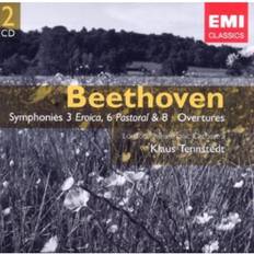 Gemini Tennstedt Klaus Beethoven:Symphony 3, 6 & 8 CD ()
