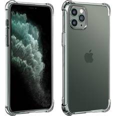 Back cover for iPhone 11 Pro Flexible Case with Bumper Corners Transparent Clear