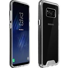 Accessori per cellulari Avizar Cristal Series case hybrid backcover for Samsung Galaxy S8 Plus Ultra clear