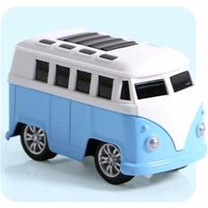 Kids toys Metal Pull Back Car Vehicle Models Classic Sports Running Car Double Decker Bus Collection Toy Pink Retro Lovely Car