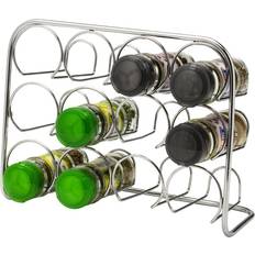 Symple Stuff Pisa Chrome 18-jar Spice Rack