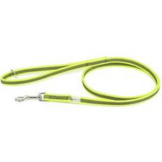 Julius-K9 Julius-K9 Color & Grey Super-Grip Leash -Neon-Grey 14mm Lenght ring