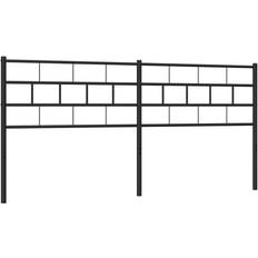 Metal Headboards vidaXL black, 193 Metal Tall Bed Headboard