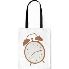 Bonamaison İPrinted with Long Handles - White
