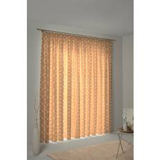 Curtains & Accessories Ebern Designs Delmira Retro Floret Slot Top