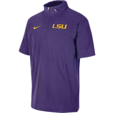 Nike Jackets & Sweaters Nike Men's LSU Tigers Coaches Quarter-Zip Short Sleeve Jacket