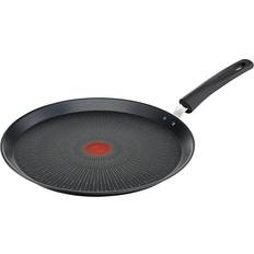 Ugnssäker Crepe- & Pannkakspannor Tefal G2553872 Pannkakspanna 25 cm Svart Aluminium Stekpanna 25 cm