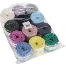 Hoooked Baby Zpagetti Yarn Set 12/Skeins-Unimix ZP003-UNIMX