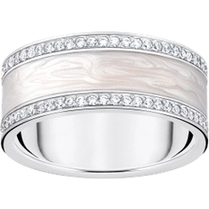 Thomas Sabo Ring - Silver/Transparent