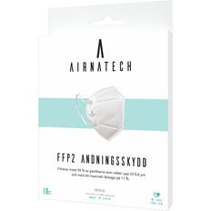 Andningsskydd - FFP2 Munskydd & Andningsskydd Airnatech Respirator Face Mask FFP2 5-Layer 10-pack