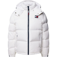 Quilted Jackets - White Tommy Jeans Alaska Quilted Jacket - White