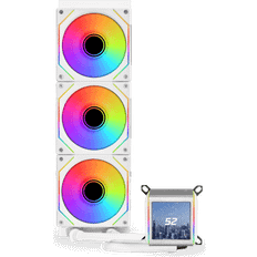 Lian li galahad inf Lian Li Galahad II LCD INF 360 RGB White 3x120mm