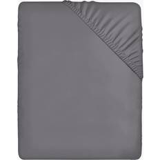 Utopia Bedding Deep Pocket Underlakan Grå (200x120cm)
