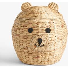 John Lewis Bear Water Hyacinth Storage Natural Basket