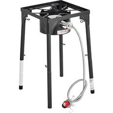 VEVOR Camping & Outdoor VEVOR Single Burner Outdoor Camping Stove For BBQ Home Camp Patio RV Cooking