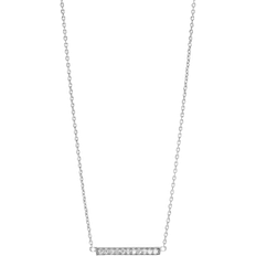 Sif Jakobs Necklace - Silver/Transparent