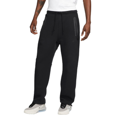 Nike tech pants men Nike Sportswear Tech Fleece Open-Hem Sweatpants Men's - Black