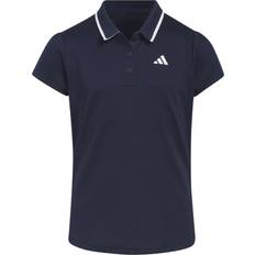 Mädchen - S Poloshirts Adidas Kid's Textured Polo Shirt - Collegiate Navy (HR5300)