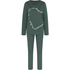 Dame - Grønne Pysjamaser Triumph Women's Pajama Set - Smoky Green