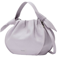 Purple Bucket Bags Oryany Selena Leather Bucket Bag - Purple