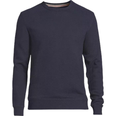 Lands' End Men's Serious Sweats Crewneck Sweatshirt - Strahlend Marine