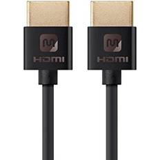 Monoprice HDMI Cable 1.5 Feet 4K 60Hz HDR 18Gbps 36AWG