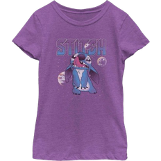 Lilo and stitch clothes Lilo & Stitch Girl's Disney Planet Stitch T-shirt - Purple Berry