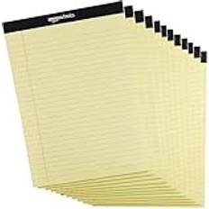 Amazon Basics Wide Ruled Writing Note Pads 8.5 x 11.75-Inch - 12-Pack