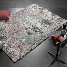 Etta Avenue Dekker Red/Grey Shag Rug