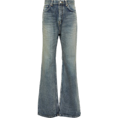 Balenciaga Trousers & Shorts Balenciaga Mid Rise Flared Jeans - Pale Blue