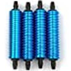 Legering aluminium nitro avgaser/bränsle/ryggtryckskylare for 1/10 1/8 RC Nitro Hobby Model bil uppgraderad hopp-up RC Delar Hsp Uppgradera reservdelar tillbehör Color 1PCS Blue