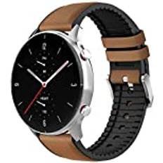 MoKo Compatible With Amazfit Bip 5 47mm 22mm Hybrid Leather