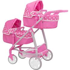 Dolly Tots Twin Dolls Pram