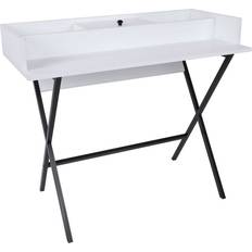 Valkoinen Pukeutumispöydät Hannah Home Dax White Dressing Table 1.8x100cm