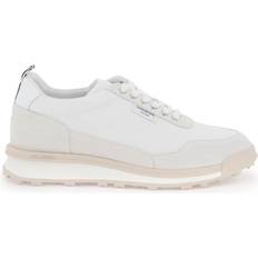 Thom Browne Sneakers Alumni Trainer mit Veloursleder Beige