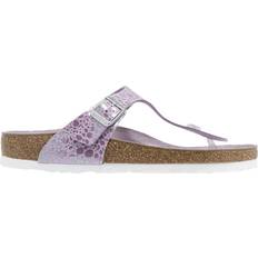 Birkenstock Gizeh Sandals Birkenstock Unisex Gizeh Metallic Stones Lilac Regular