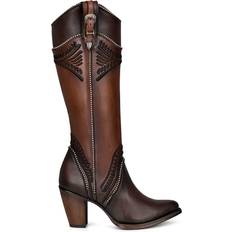 Cuadra Tall Boot - Chocolate